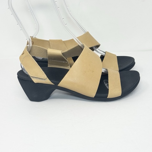 Loints Of Holland Koda Leather Sandal 52202 Natural Tan Scandinavian Boho 40 / 9 - Picture 1 of 12